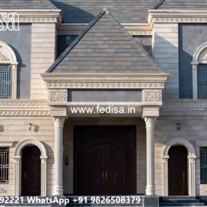 House With Columns Exterior Modern Home Bar Designs No-4452