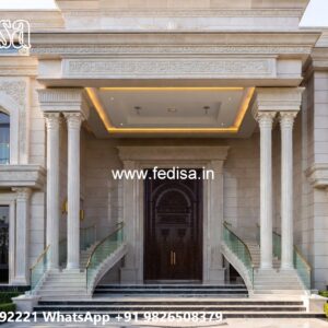 Classic House Front Elevation Design Second Floor Design No-4472