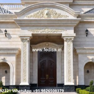 Classic Home Design With Garden One Story House Design No-4513