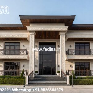 Luxury Classic Villa Low Budget Simple House Design No-4516