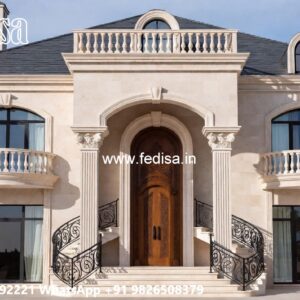 Traditional Villa Architecture Ultra Modern Kitchen Designs No-4517
