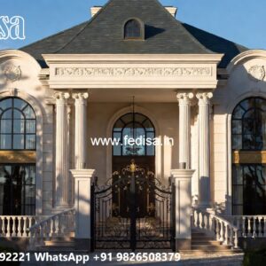 Royal Villa Design House Plans With Porches No-4522