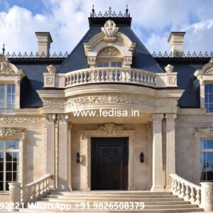 Traditional Interior Decor Villa Home Tower Design No-4533