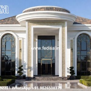 Classic Villa Front Elevation Design Two Room House Design No-4552