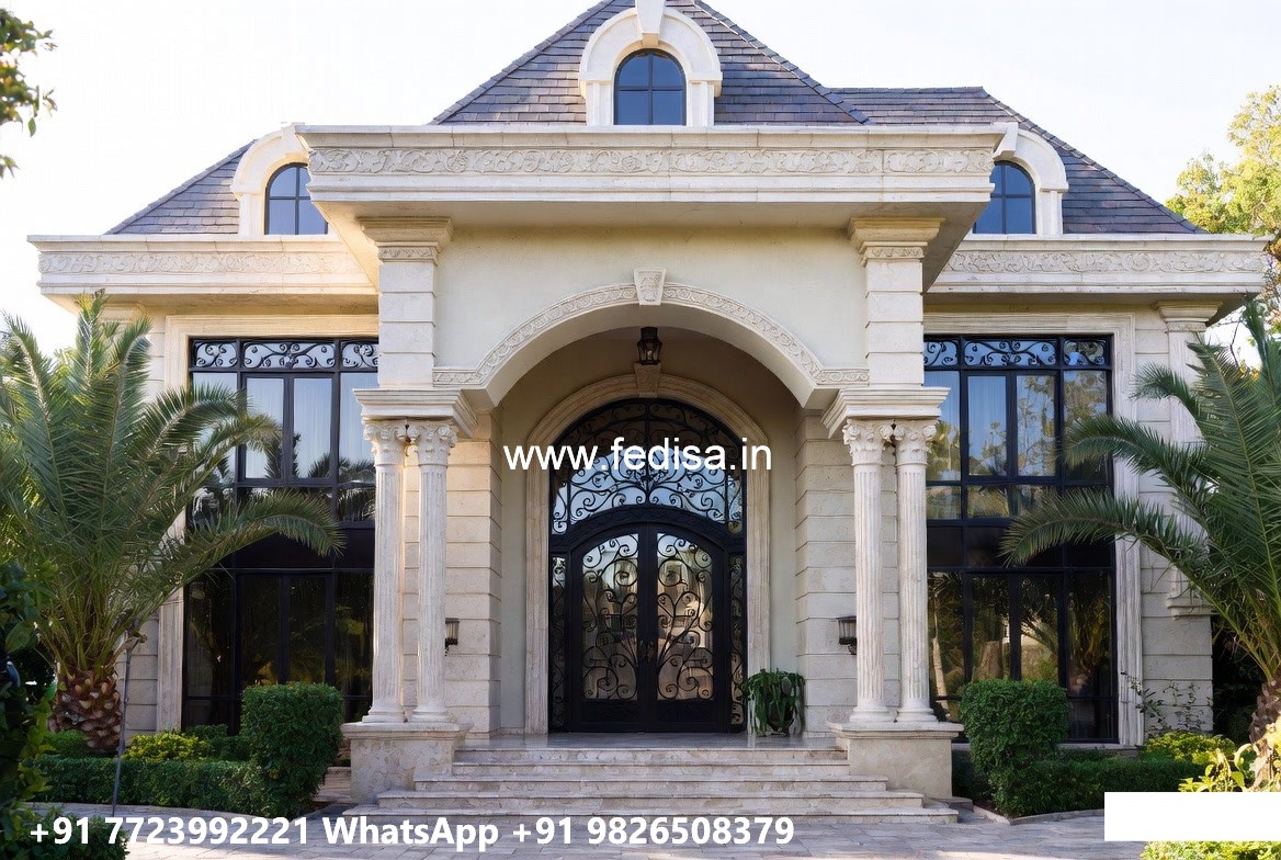 Luxury Classic House Interior Ideas Mirror Door Design No-4593