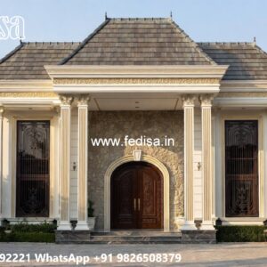 Classic Front Elevation In House Design No-4610