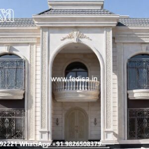 Classic Home Front Elevation Design Cabin House Design No-4632
