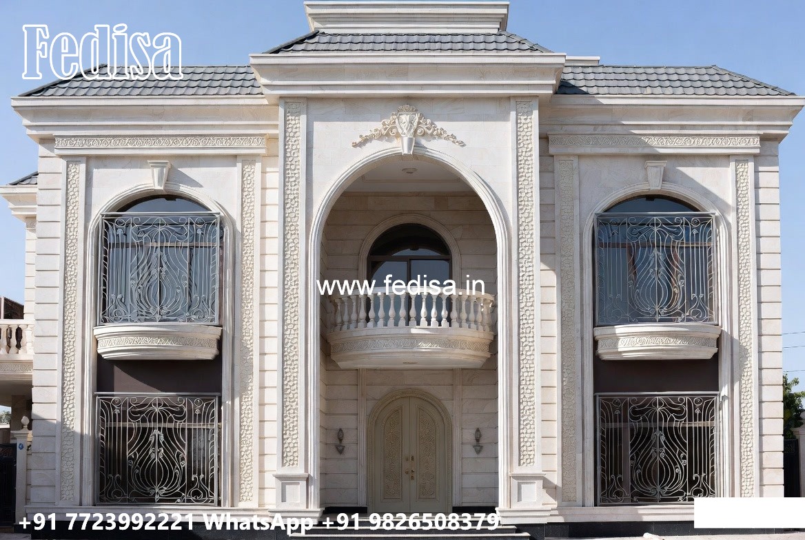 Classic Home Front Elevation Design Cabin House Design No-4632