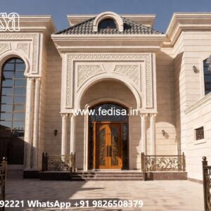 Elegant Classic Home Exterior Ideas 3 Bhk Home Design No-4636