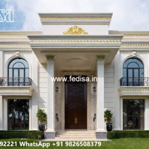 Luxury Classic Villa Drawing House Plans No-4638