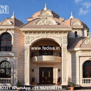 Heritage Style Villa Exterior Minimalist House Interior No-4650