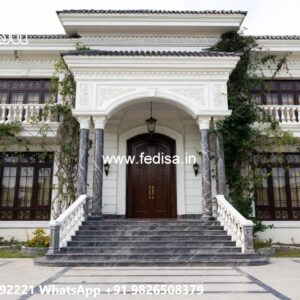 Royal Bedroom Design Villa House Arch No-4656