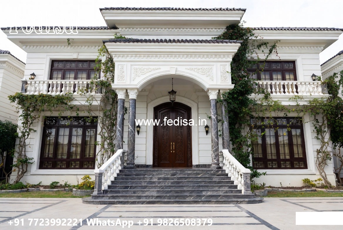 Royal Bedroom Design Villa House Arch No-4656