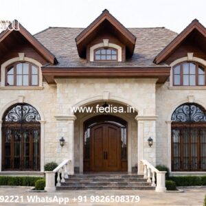 Vintage Luxury Interiors Timber Frame Home Plans No-4658