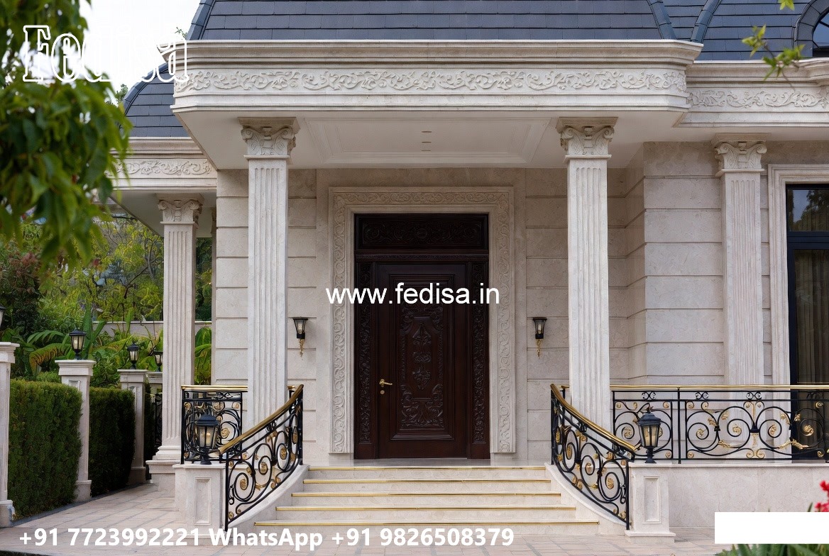 Classic Villa Garden Design Front House Design Ideas No-4661