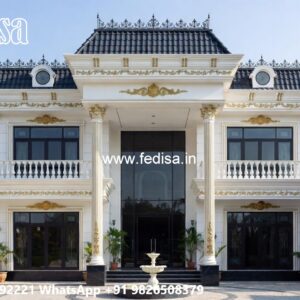 Stone Exterior Classic Home Minimalist House Interior Design No-4698