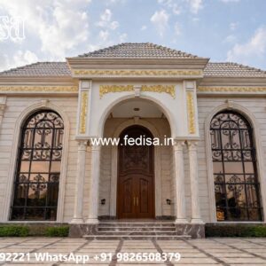 Traditional House Facade Modern Two Story House No-4730