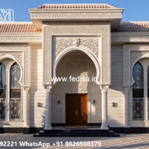 European Style Villa House Boundary Design No-4762