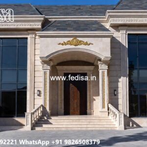 Villa With Columns Design Best Bungalow Designs No-4770