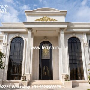 Fountain Garden Villa House Self Design No-4786