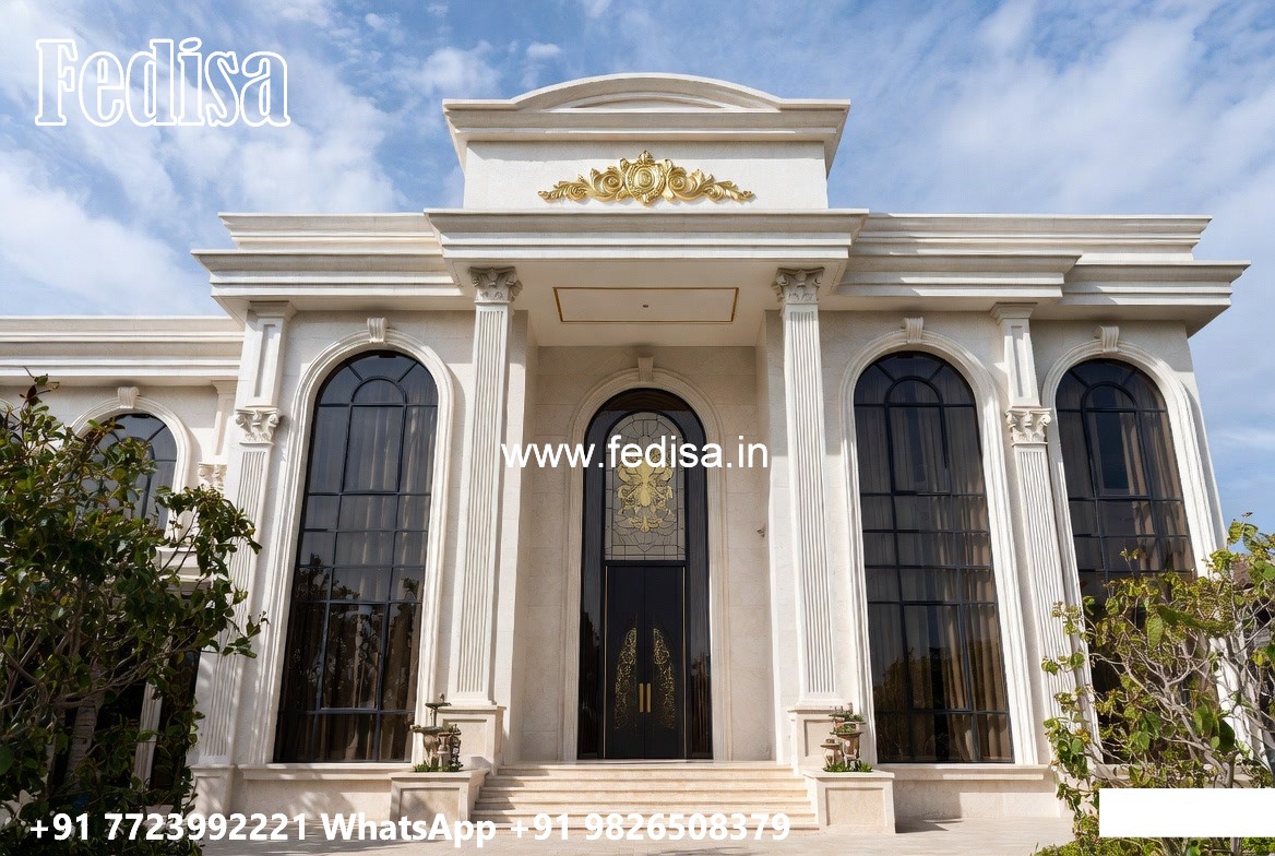 Fountain Garden Villa House Self Design No-4786