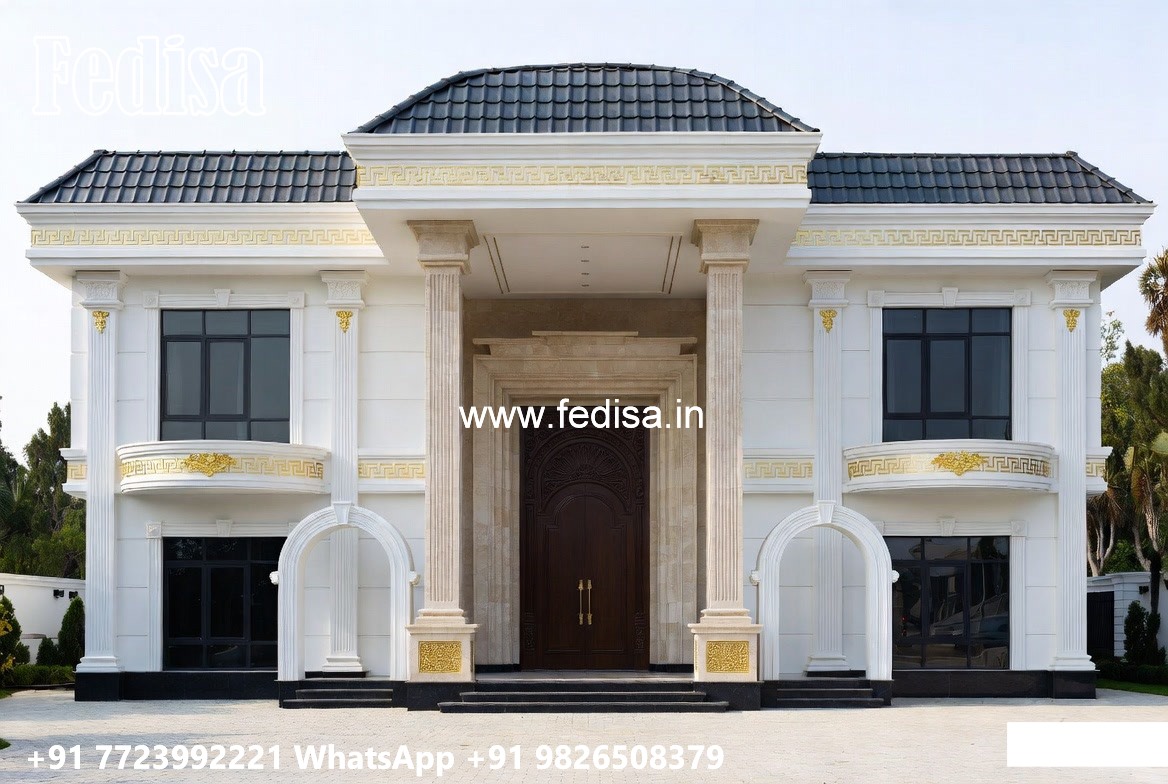 #luxuryvilladesign 30 30 House Front Design No-4798