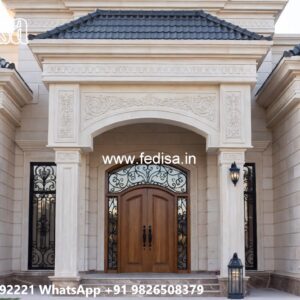 House With Columns Exterior Home Gym Decor Ideas No-4818