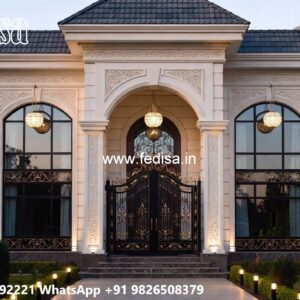 Courtyard House Design 4 Bedroom Bungalow House Plans No-4834