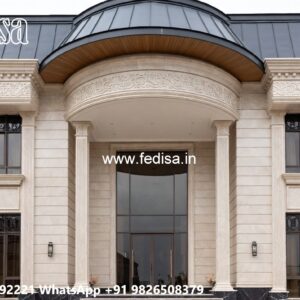 Elegant Classic Home Exterior Ideas 6 Room House Design No-4880