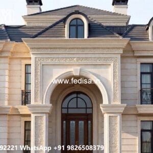 Classic Villa Design Simple 4 Bedroom House Plans No-4881