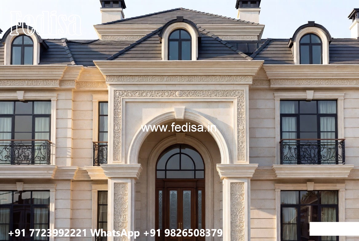 Classic Villa Design Simple 4 Bedroom House Plans No-4881
