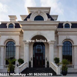 Villa With Columns Design House Construction Design No-4892