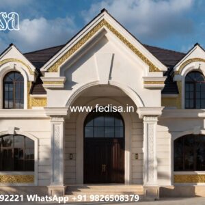 Heritage Style Villa Exterior Shipping Container Home Designs No-4894