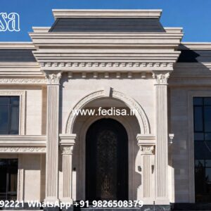 Classic Furniture Design Ground Floor Home Front Design No-4901