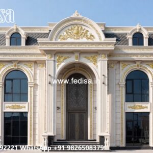 Vintage Luxury Interiors Single Story Home Design No-4902