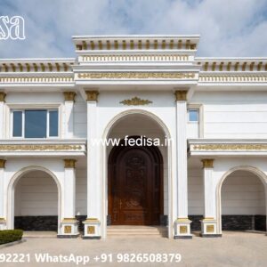 Luxury Villa Landscaping European Cottage Style No-4906