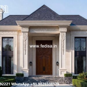 Classic Home Design With Garden Door Arch Design No-5001