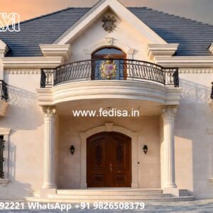 Neoclassical Villa Facade Best House Interior Design No-5012