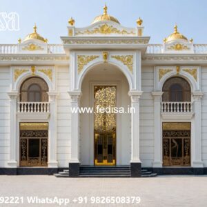 Villa With Columns Design Autocad House Design No-5014