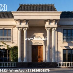 Classic Villa Interior New House Front Design No-5019