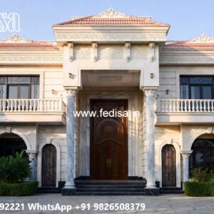 Classic Villa Garden Design 3 Bhk Interior Design No-5027