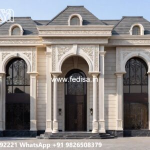 Villa Courtyard Design Small Home Front Design No-5029