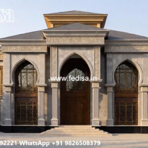 Classic Outdoor Patio Villa Living Room Arch Design No-5032