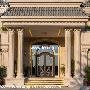 Luxury Classic Villa Exterior Design Ideas Simple 6 Room House Design No-5034