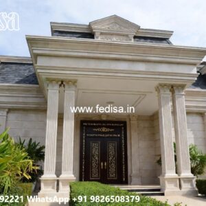 Classic Villa Front Elevation Design 2026 House Design No-5040