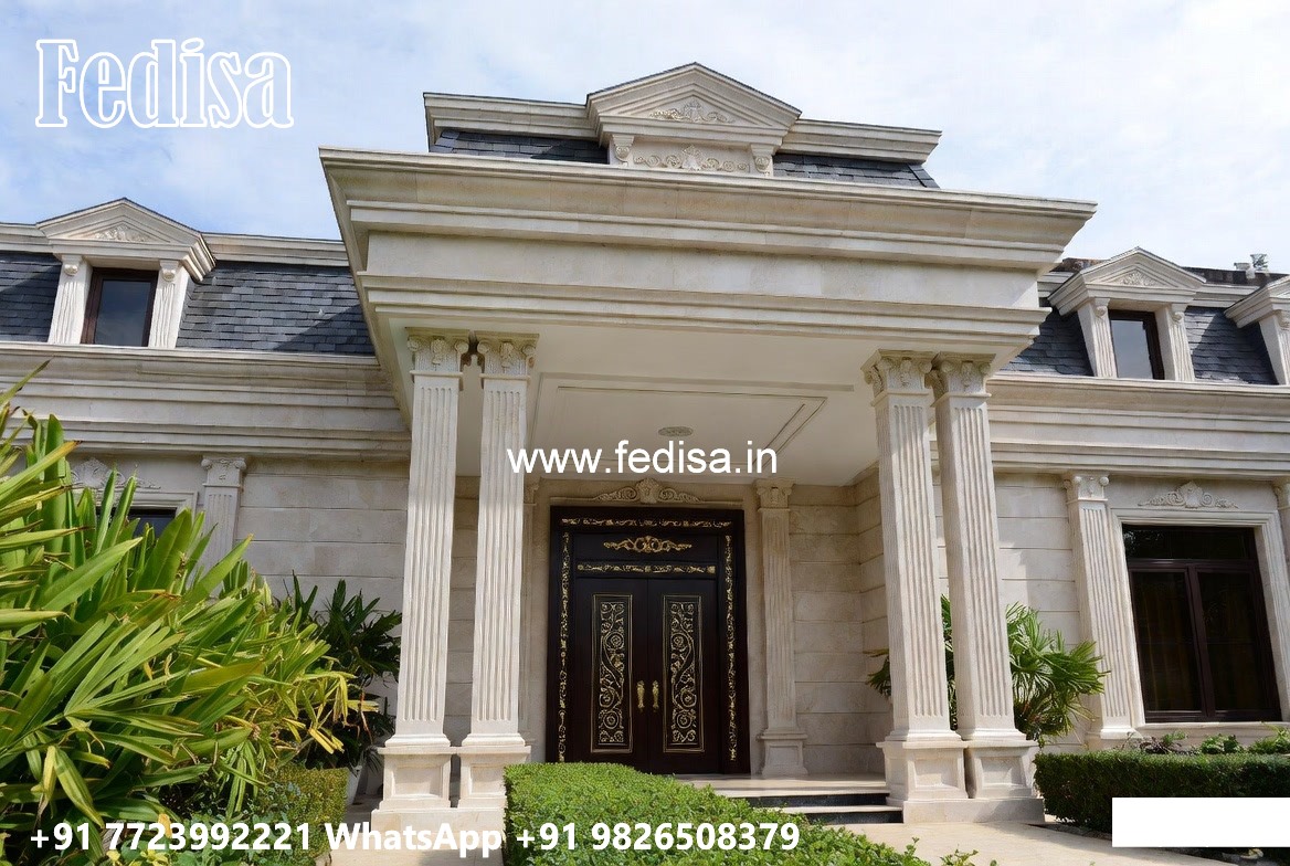 Classic Villa Front Elevation Design 2026 House Design No-5040