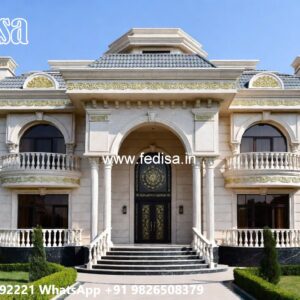 Luxury Classic House Modern Townhouse Design No-5052