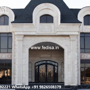 Traditional Interior Design Curtain Wall House No-5066