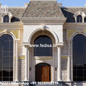 Classic Home Exterior Contemporary Style Interior Design No-5095