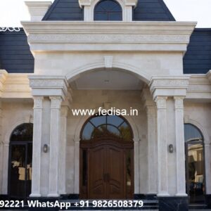 Classic Front Elevation Luxury Home Floor Plans No-5098